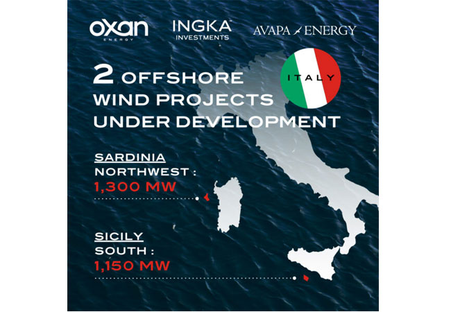 PB: Ingka Investments, Oxan Energy und Avapa Energy entwickeln Offshore-Windprojekte in Italien / ©: Oxan