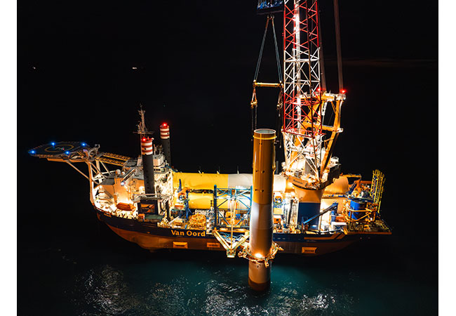 PB: Offshore Wind Farm Sofia, Construction Foundation 2025