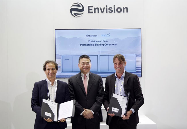 PB: Envision Energy Partners with FERA to Advance 1GW Wind and 1.5GWh Energy Storage in Australia / ©: Envision Energy Partners