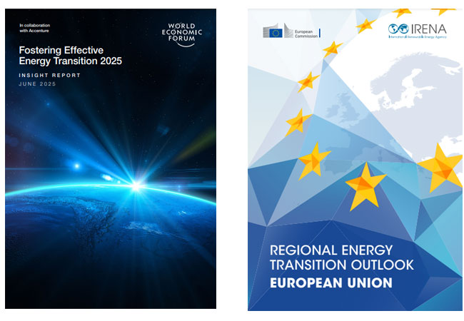 PB: 2025 Energy Transition Index des Weltwirtschaftsforum & IRENA-Prognose