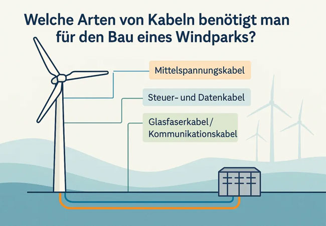 PB: Planungsempfehlung bei der Verkabelung von Windparks durch wind-turbine.com