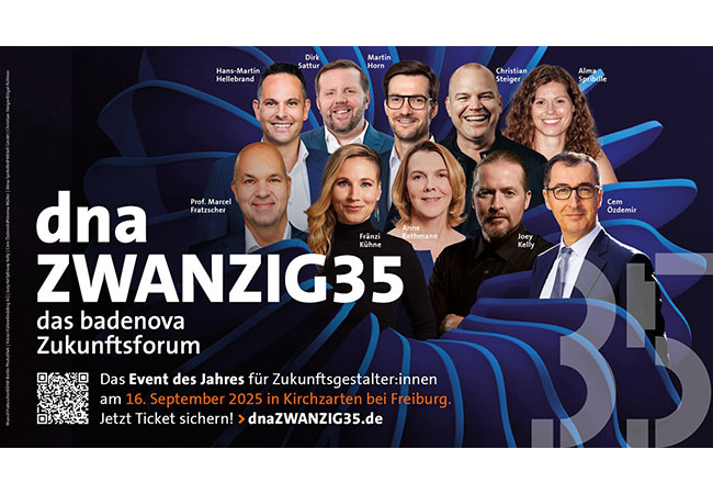 badenova bringt am 16. September 2025 die Vordenker der Transformation zusammen