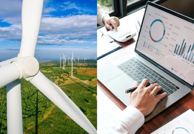 PB: Kaufmännische Betriebsführung in Solar- und Windparks: Digitale Lösungen für ein Umfeld im Wandel / ©: NanoStockk – Getty Images; charliepix / Herausgeber: node.energy GmbH