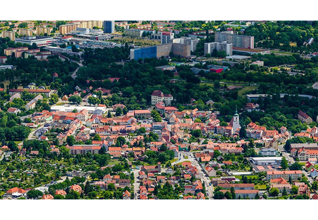 PB: Hoyerswerda, Sachsen, Bevölkerungszahl: 30.759, Fläche: 95 km² / ©: Gernot Menzel