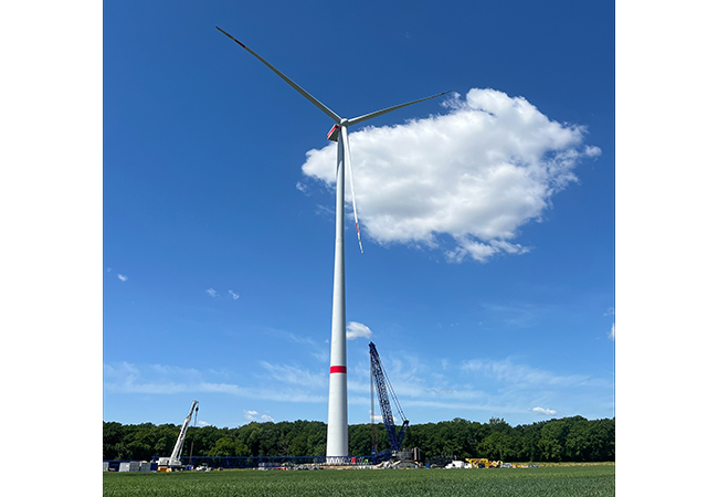 PB: Ein Zugewinn für die Energiewende – mit der erfolgreichen Vertragsunterzeichnung zwischen Vestas und Max Bögl können weitere Windparks entstehen. Bildnachweis: Vestas Wind Systems A/S