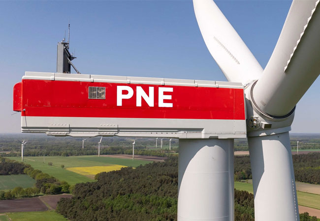 Pressefoto: 86,4 MW-Windpark-Kooperationsprojekt in Niedersachsen erhält Genehmigung nach BImSchG / ©: PNE AG