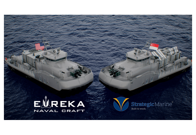 PB: Strategic Marine kooperiert mit dem US-amerikanischen Unternehmen Eureka Naval Craft / ©: Strategic Marine