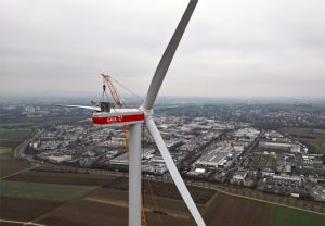 PB: In Gefahr: Windenergieanlagen wie diese in Mainz können bei einer Änderung des Referenzertrags künftig nicht mehr realisiert werden. / ©: GAIA mbH