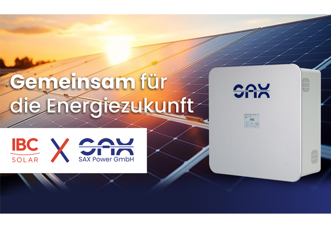 IBC SOLAR und SAX Power schließen Distributionsvereinbarung