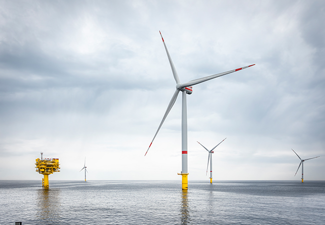 PB: Windpark Kaskasi, Recyclefähige Blätter 2023 / ©: RWE