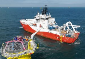 PB: EnBW hat interne Parkverkabelung für Offshore-Windpark He Dreiht fertiggestellt