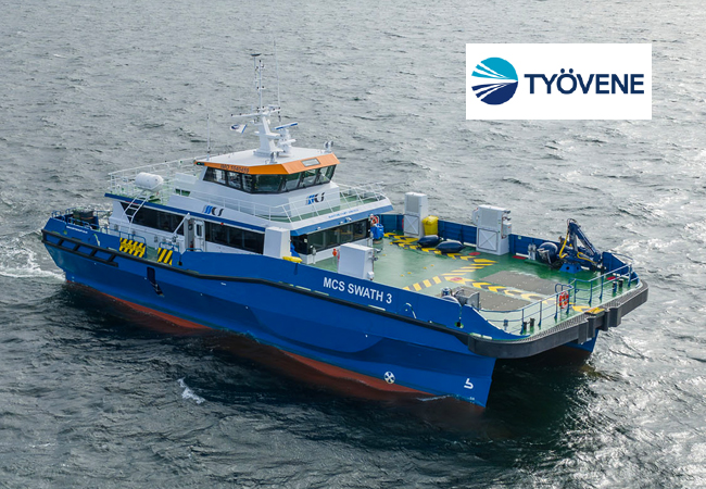 Työvene OY liefert Crew-Transferschiff der nächsten Generation für Offshore-Windpark-Einsätze