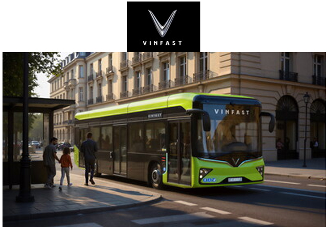 PB: VinFast erwartet, dass seine Busse bis 2026 in Europa fahren werden / ©: VinFast