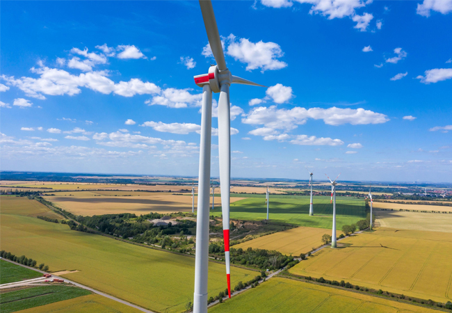 PB: Windkraftanlagen-Windcluster-Sachsen-Anhalt / ©: European Energy
