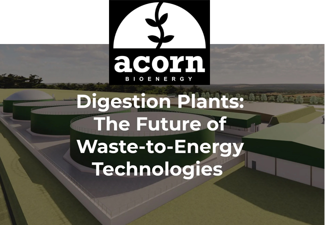 PB: Acorn Bioenergy nimmt erste Biomethananlage in Winchester in Betrieb