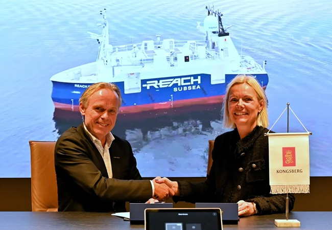 PB: Wir haben mit REACH Subsea ASA einen Vertrag über die Konstruktion, den Bau und die Lieferung zweier weiterer unbemannter Überwasserschiffe (USVs) unterzeichnet und erweitern damit die bahnbrechende REACH REMOTE-Flotte