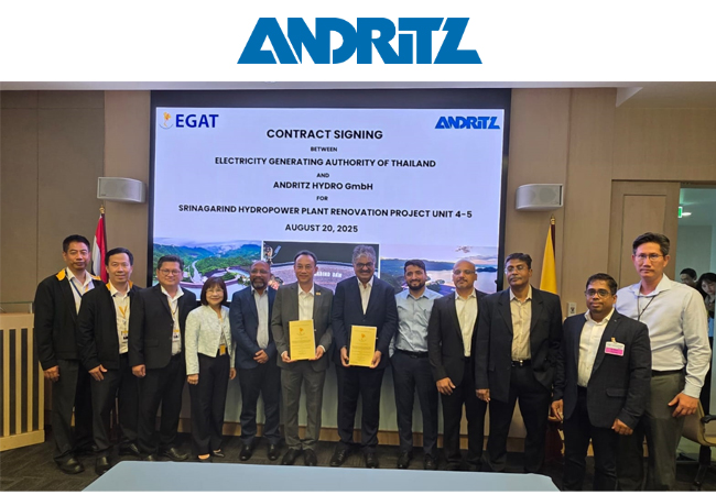 PB: Electricity Generating Authority of Thailand und ANDRITZ Hydropower bei der Vertragsunterzeichnung / ©: ANDRITZ