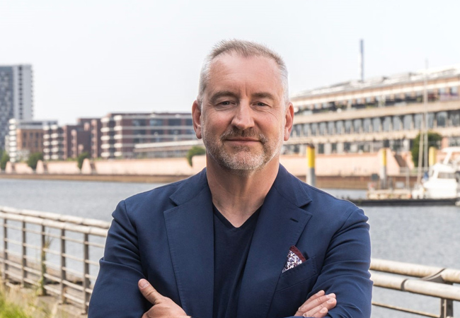 PB: Achim Berge Olsen ist seit dem 01. Oktober neuer CEO der Offshore-Einheit der Deutschen Windtechnik. / ©: Deutsche Windtechnik