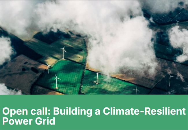 PB: Open call: Building a Climate-Resilient Power Grid / ©: Rethinking Energy