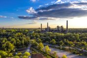 PB: Industrial plant surrounded by green / ©: Sweco