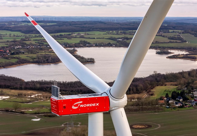 Pressefoto: Die Nordex Group hebt ihre Prognose für die EBITDA-Marge im Gesamtjahr 2025 an / ©: Nordex SE