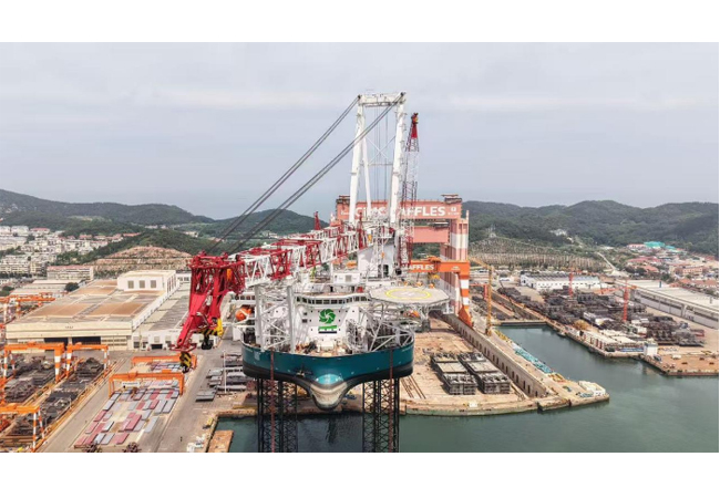 PB: DEME takes delivery of new wind turbine installation vessel Norse Wind