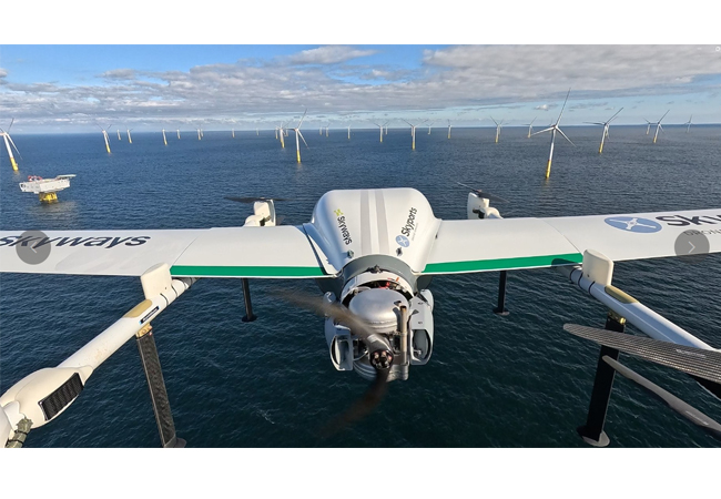 PB: Cargo Drone Trials, Arkona 2025 Photo: Skyports
