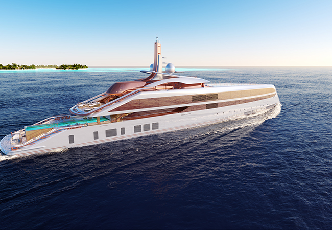 PB: GERMAN NAVAL YARDS erweitert seine Superyacht-Tradition mit dem beeindruckenden 114-Meter-Projekt ELF