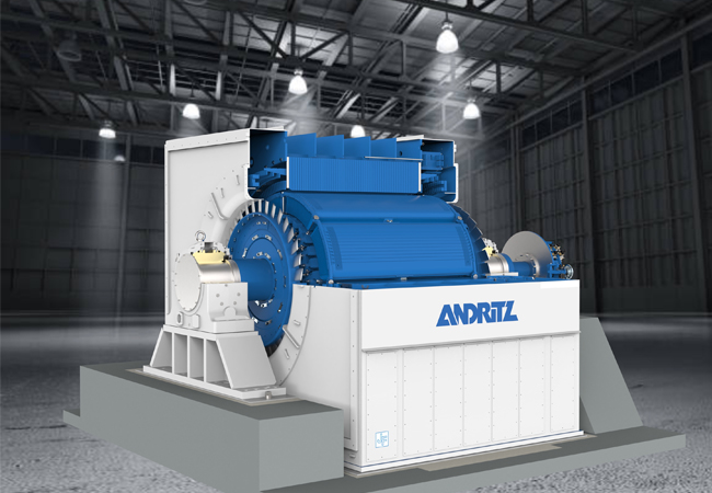 PB: Rotierende Phasenschieber von ANDRITZ tragen zur Netzstabilität bei / ©: ANDRITZ