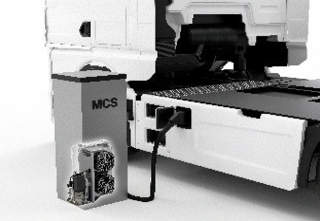 PB: MAHLE nutzt seine Expertise zur Entwicklung von Kühlmodulen für stationäre Batteriespeicher. - Auch für Schnellladesäulen hat MAHLE ein modulares und skalierbares Kühlmodul entwickelt und auf den Markt gebracht. / c: MAHLE