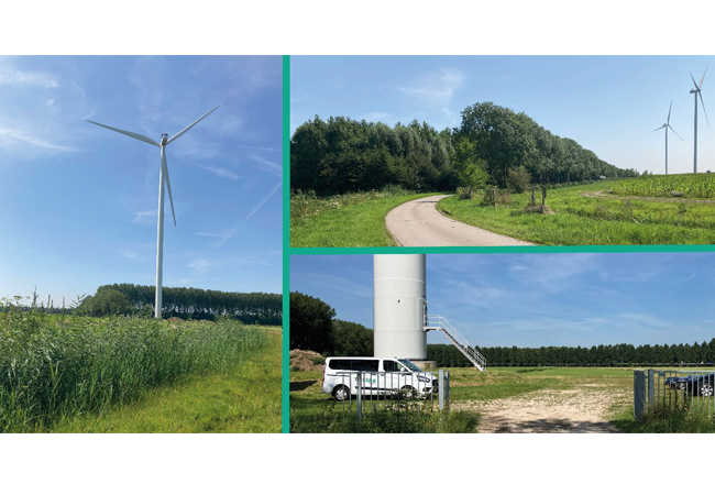 PB: Speicher in den Niederlanden: TRICERA energy integriert für Eurus Energy Europe Batteriespeicher in bestehende Windpark-Infrastruktur / c: TRICERA