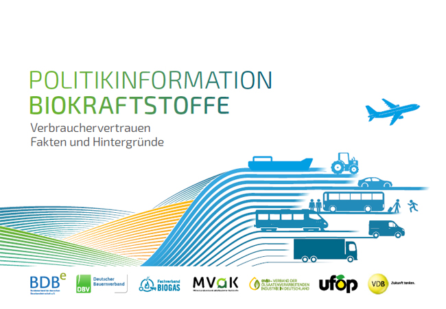 PB: Neue Broschüre über Biokraftstoffe liefert Fakten, Umfrageergebnisse und politische Forderungen / ©: BDBe