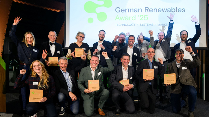 PB: Gewinner*innen des German Renewables Awards 2025 / ©: Daniel Reinhardt/EEHH GmbH