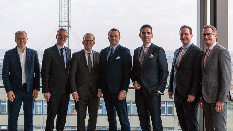 PB: Litauischer Wirtschaftsminister zu Besuch bei der BLG-Gruppe in Bremerhaven / ©: BLG-Gruppe