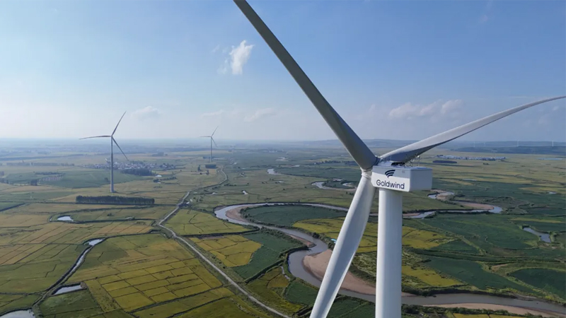 PB: Heilongjiang Boli Wind Power Project with Goldwind's 185m Hybrid Towers / ©: Goldwind