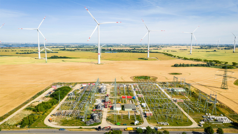 PB: Umspannwerk Bertikow / ©: Silke Reents/ENERTRAG