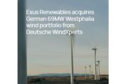 PB: Energielösungsanbieter Exus übernimmt 69-MW-Windparkportfolio von Deutsche WindXperts / ©: Exus Renewables