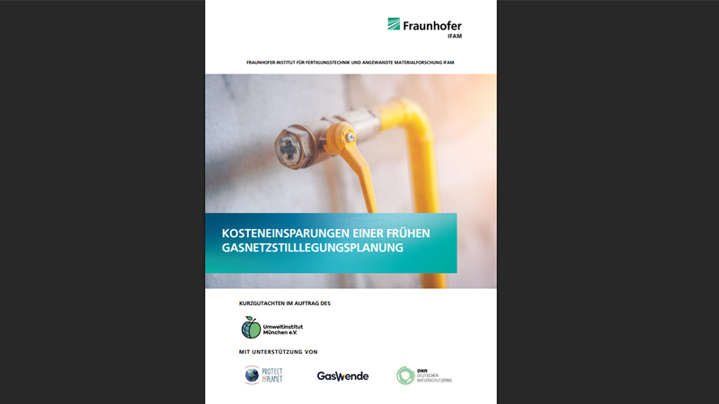 PB: IFAM Kurzgutachten Gasnetzstilllegungsplanung 2025 / ©: IFAM