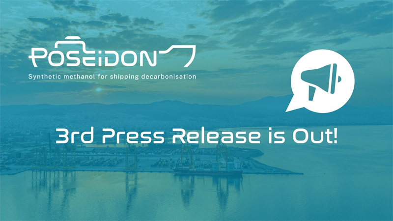 PB: EU-Projekt POSEIDON bringt Wertschöpfungskette „E-Methanol als Schiffskraftstoff“ auf den Weg