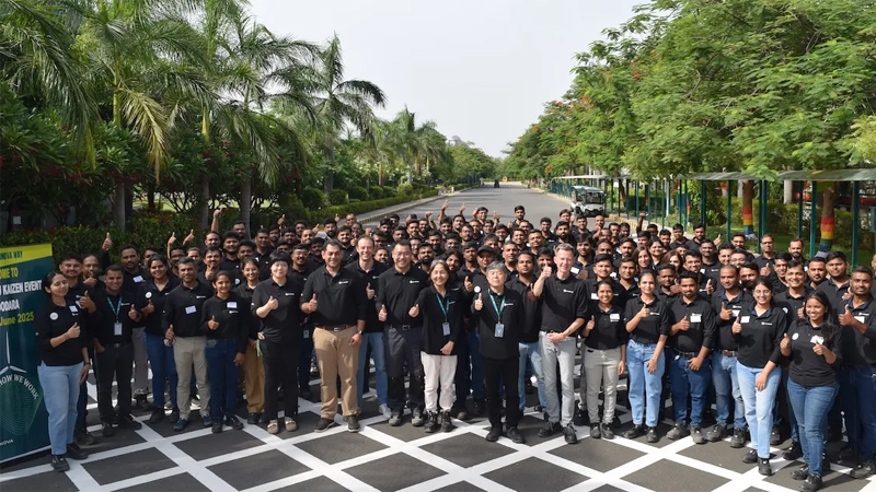 PB: Das Produktionsteam im Werk von GE Vernova in Vadodara, Indien.
