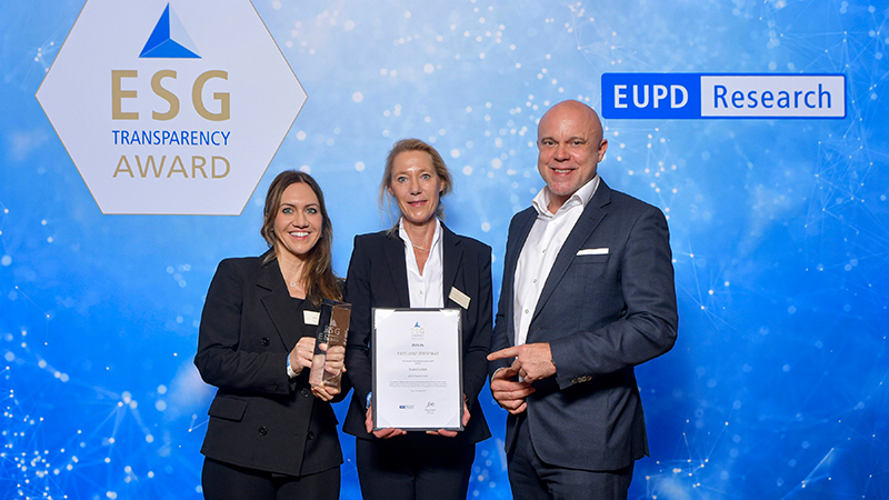 PB: Verleihung ESG Transparency Award / ©: Trianel