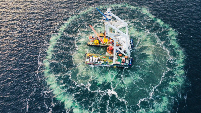 PB: Iberdrola hat beim Bau des Offshore‑Windparks Windanker einen wichtigen Meilenstein erreicht / ©: Iberdrola