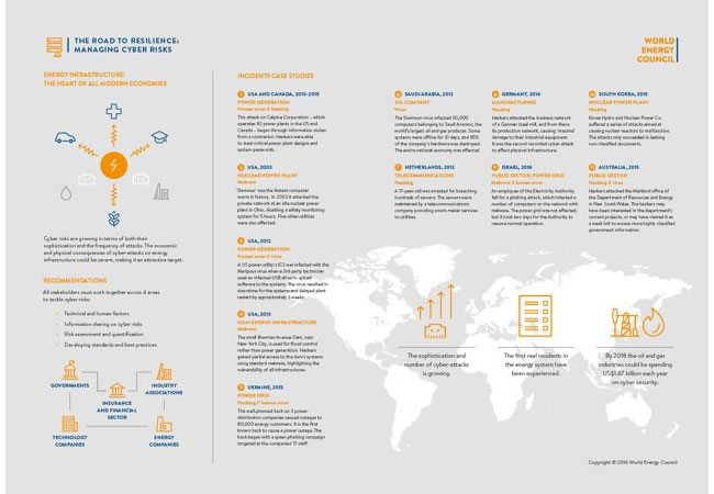 Managing Cyber Risks Infographic