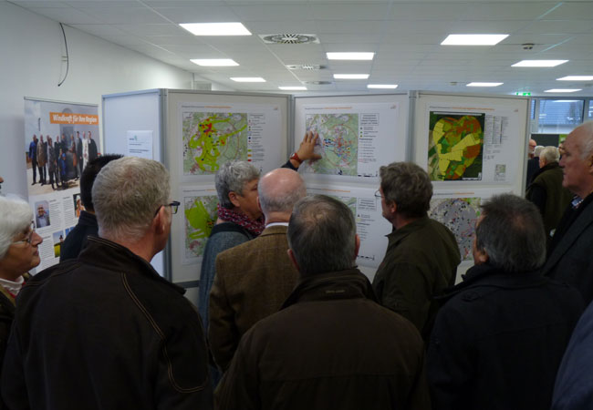 Windkraft-Infomesse in Mettlach-Weiten am gestrigen Montag / Pressebild