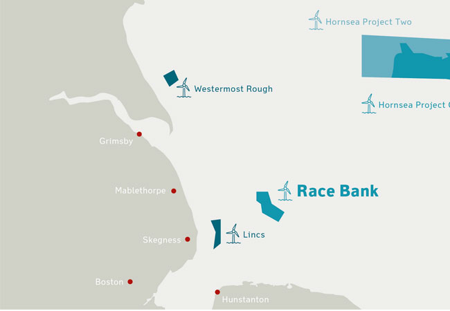 DONG Energy divests 50% of Race Bank Offshore Wind Farm to Macquarie / DongEnergy