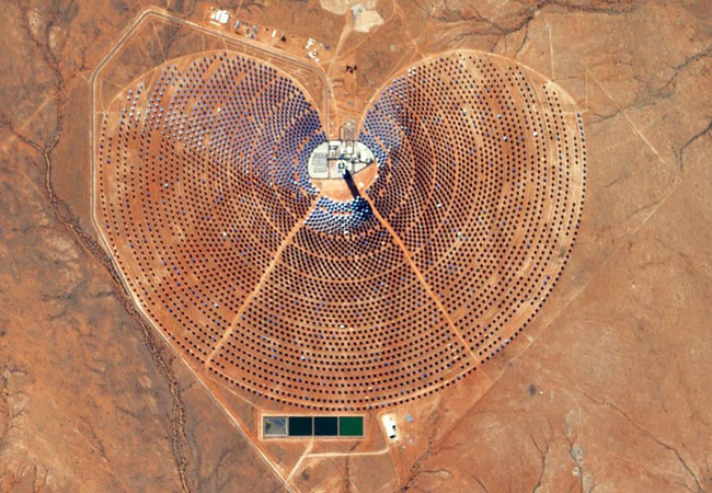Solarkraftwerk in Südafrika / Pressebild: DLR